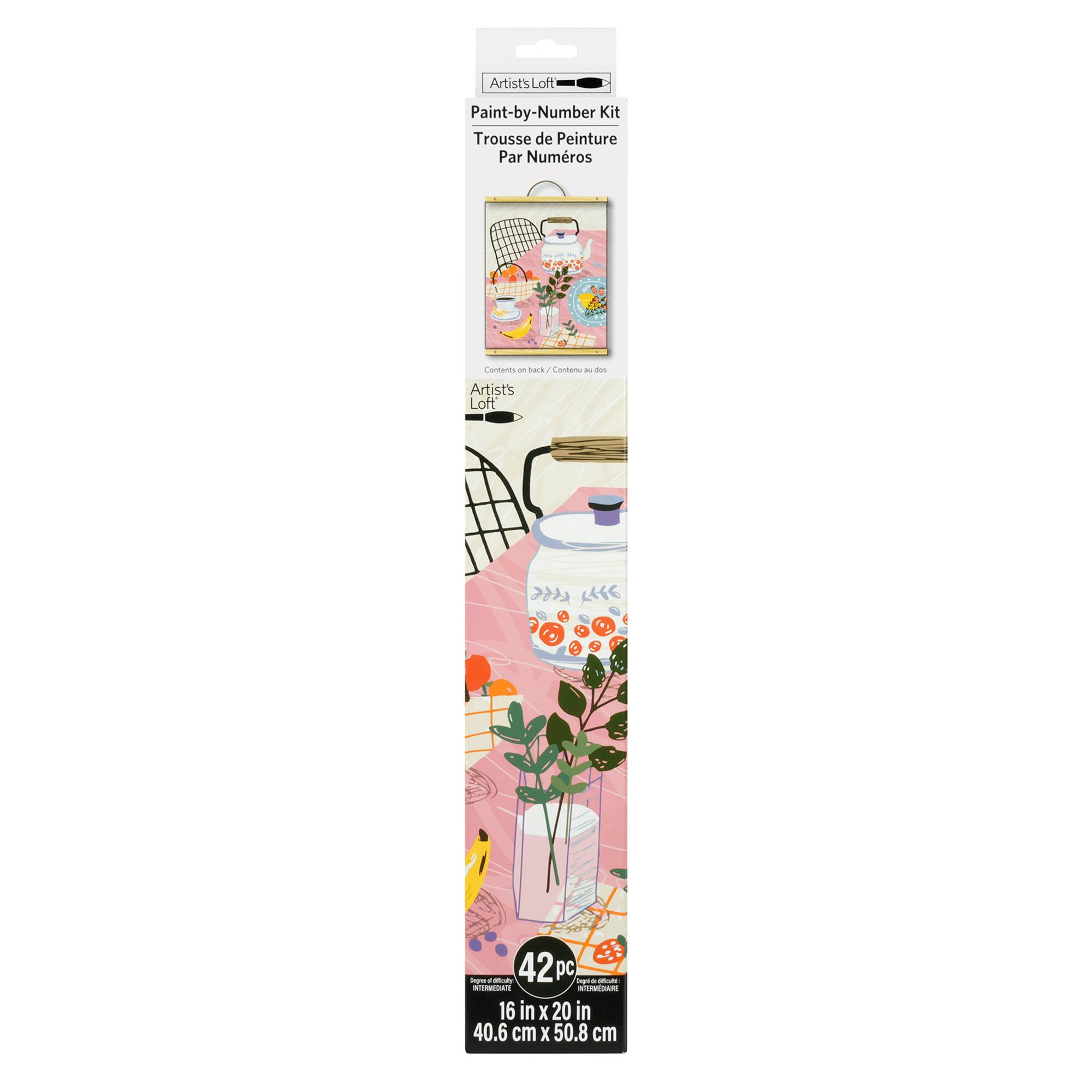 Teapot Picnic Table Paint-by-Number Kit by Artist's Loft®